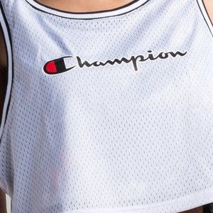 CHAMPION WOMEN'S REVERSIBLE MESH CROP TANK TOP